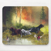 Tapis De Souris Famille Setters (Devant)