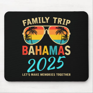 Tapis De Souris Famille Vacation Bahamas 2025 Groupe de jumelage é