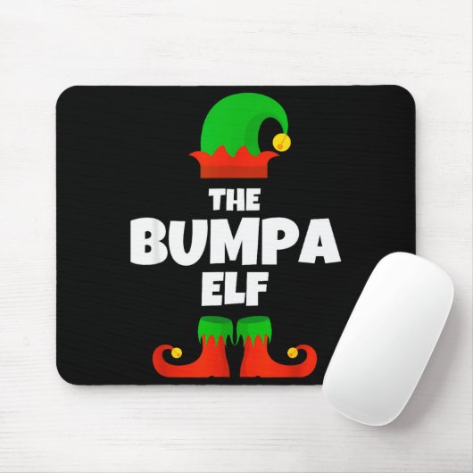Tapis De Souris Family I'm The Bumpa Elf Christmas Matching Pajama (Avec souris)