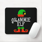 Tapis De Souris Family I'm The Grammie Elf Christmas Matching Paja (Avec souris)