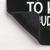 Tapis De Souris Family Matching Xmas Most Likely To Hunt Rudolph  (Coin)