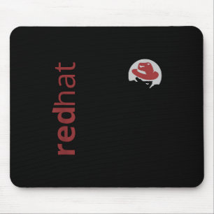 Tapis De Souris Fan Casquette rouge Linux Tee Tux Penguin Open Sou