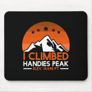 Tapis De Souris Fan de montagne Colorado Handies Peak Randonnée Gr
