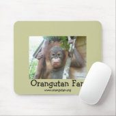 Tapis De Souris Fan d'orang-outan (Avec souris)