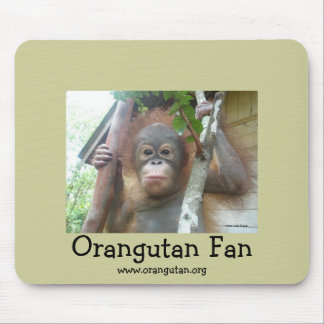 Tapis De Souris Fan d'orang-outan