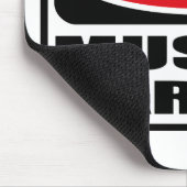 Tapis De Souris FAN Mousepad de VOITURE de MUSCLE d'avertissement (Coin)