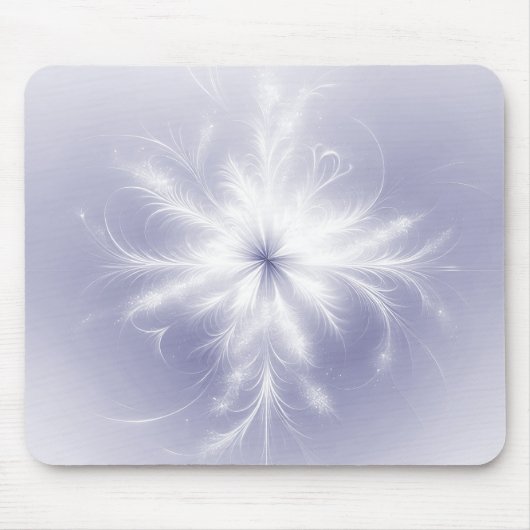 Tapis De Souris Fancy Factal Snowflake (Devant)