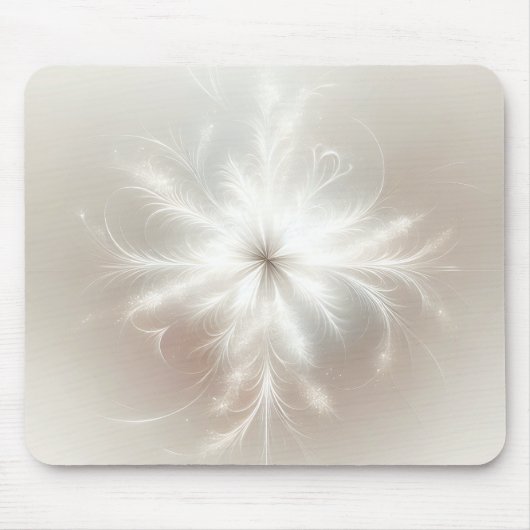 Tapis De Souris Fancy Factal Snowflake (Devant)