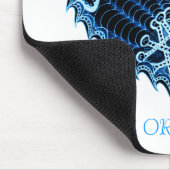 Tapis De Souris Fancy Heart Fire Doodle (Coin)