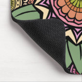 Tapis De Souris Fandango de Deco dans l'orange et le vert (Coin)