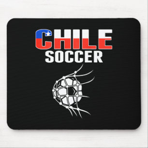 Tapis De Souris Fans de football chiliens fiers du maillot de foot