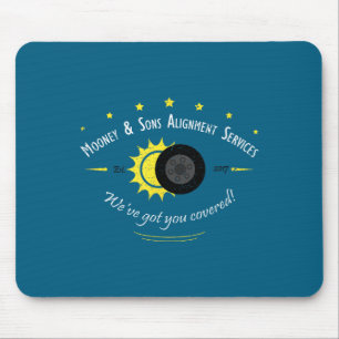 Tapis De Souris Fans de science astronomique Éclipse solaire Créat