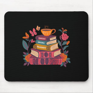 Tapis De Souris Fantaisie subtile Drame Tragédie Livres Trump Rési