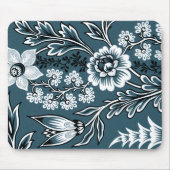 Tapis De Souris Fantastic Flowers (Slate Teal) Fine Art (Devant)