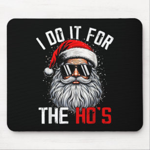 Tapis De Souris Fantastique Noël Père Noël Je Le Fais Pour Le Hos 