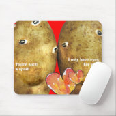 Tapis De Souris Fantastique Valentine Mousepad Pommes de terre (Avec souris)