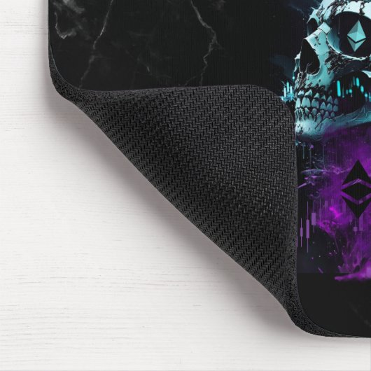 Tapis De Souris Fantasy Design | Cryptocurrency | Ethereum Marble  (Coin)