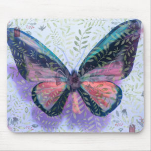 Tapis de souris Fantasy Garden papillon