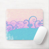 tapis de souris fantasy grunge pastel (Avec souris)