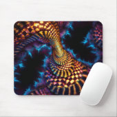 Tapis De Souris Fantasy Mandy Funnels Blue Spikes (Avec souris)