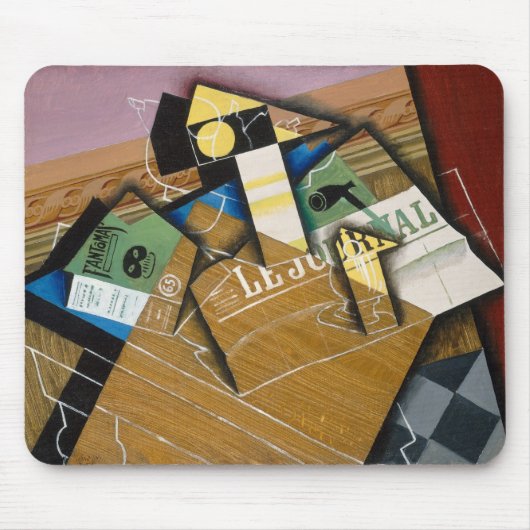 Tapis De Souris Fantomas, 1915 (huile sur la toile) (Devant)