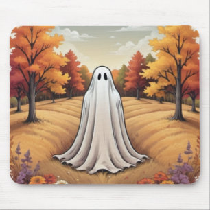 Tapis De Souris Fantôme dans la forêt d'automne