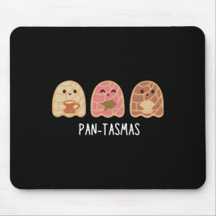 Tapis De Souris Fantôme Drôle Épouvantable Conchas Fantôme Mexicai