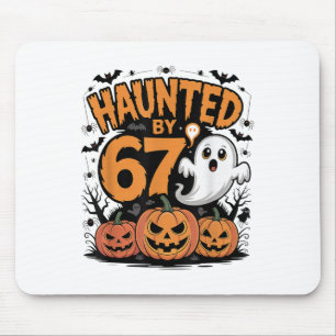 Tapis De Souris Fantôme Drôle T Citrouille Halloween - Hanté