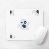 Tapis De Souris fantôme émoji (Avec souris)