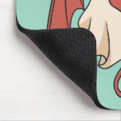 Tapis De Souris Fantôme maléfique bouh (Coin)