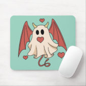 Tapis De Souris Fantôme maléfique bouh (Avec souris)