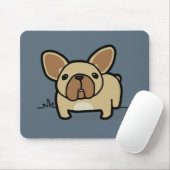 Tapis De Souris Faon Frenchie (Avec souris)