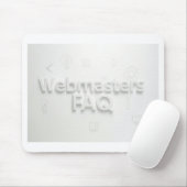 Tapis De Souris FAQ Webmasters (Avec souris)