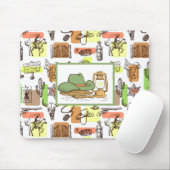 Tapis De Souris Far West  (Avec souris)