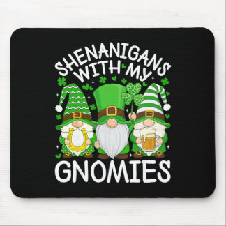 Tapis De Souris Farces Avec Mon Jour De La Saint-Patrick Gnome