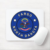 Tapis De Souris Fargo Dakota du Nord (Avec souris)