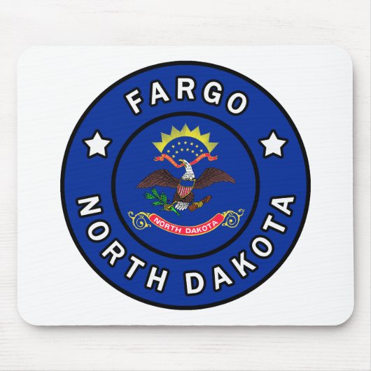 Tapis De Souris Fargo Dakota du Nord (Devant)