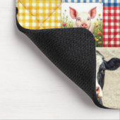 Tapis De Souris Farm Animals Quilt Pattern (Coin)