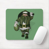 Tapis De Souris Farmer de pastèque Santa Claus (Avec souris)