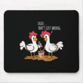 Tapis De Souris Fast Food Chicken Wings Funny Deep Fried Chicken S (Devant)