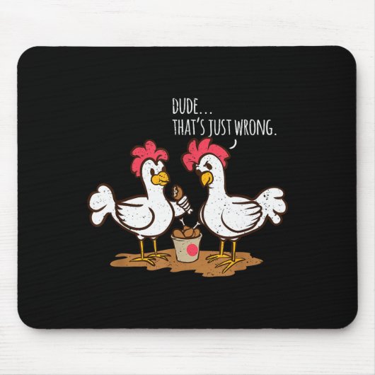 Tapis De Souris Fast Food Chicken Wings Funny Deep Fried Chicken S (Devant)