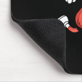 Tapis De Souris Fast Food Funny Pun Working Out Running Jogging Gy (Coin)