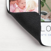 Tapis De Souris Father's Day Daddy 3 Photo (Coin)