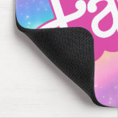 Tapis De Souris Fattie Plus Size Rainbow Retro 90's Nostalgie rose (Coin)