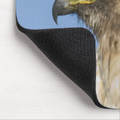 Tapis De Souris faucon Rouge-coupé la queue (Coin)