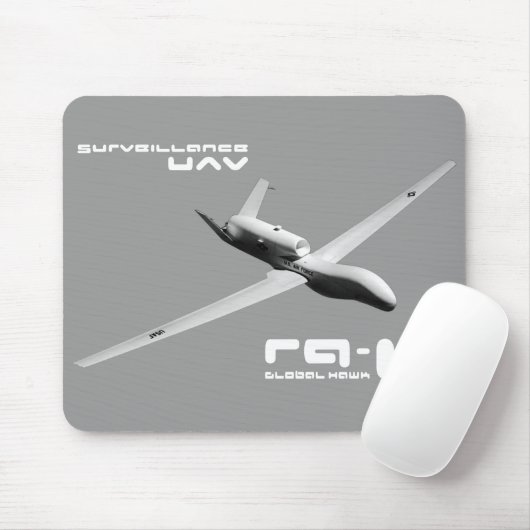 Tapis De Souris Faucon RQ-4 global (Avec souris)