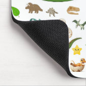 Tapis de souris faune dinosaure (Coin)