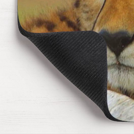 Tapis De Souris Faune Mousepad de visage de guépard (Coin)