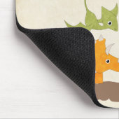 Tapis De Souris Faune sauvage de Cute Dinosaure (Coin)