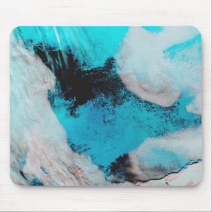 Tapis De Souris Fausse vue couleur de Polynya (eau libre)